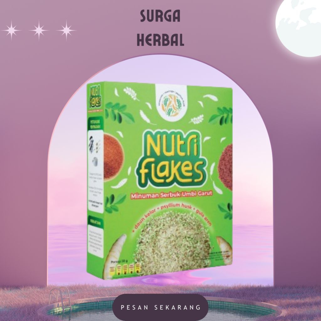 

Nutriflakes Sereal Umbi Garut Solusi Sehat Untuk Menyembuhkan Asam Lambung