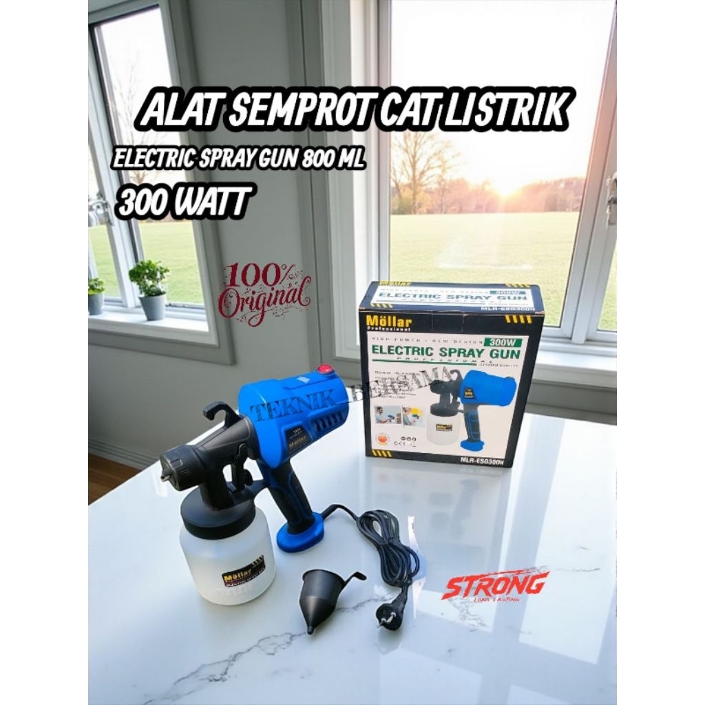 Electric Spray Gun Mollar ESG300 Spray Painter 300W/Sprey Gun Electric Mollar