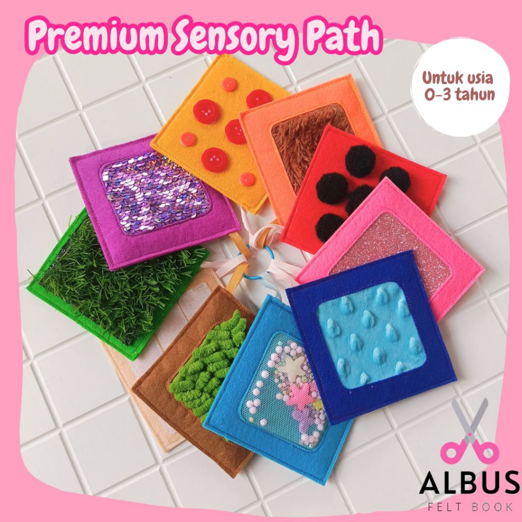 (TERMURAH) Premium Sensory Path / Sensory Mat / Montessori Path