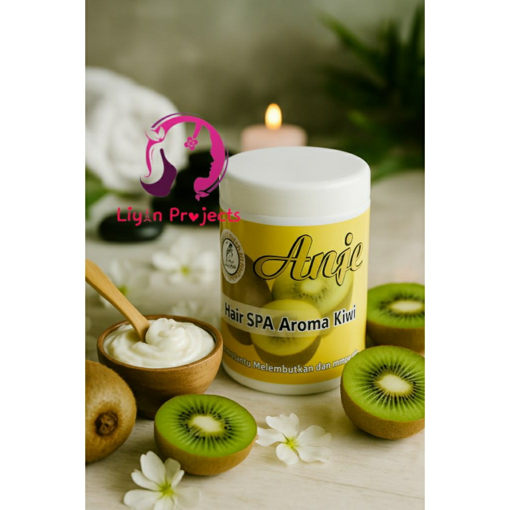 HAIR MASK SPA AROMA FRUTTY PEACH ANJELINA 1KG MASKER RAMBUT SALON KILOAN WANGI