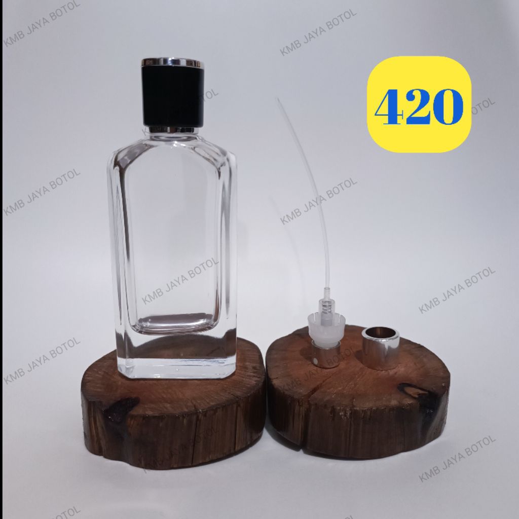 BOTOL PARFUM MEWAH TERBARU 50 ML TIPE SEMI PRESS, BOTOL PARFUM UNIK
