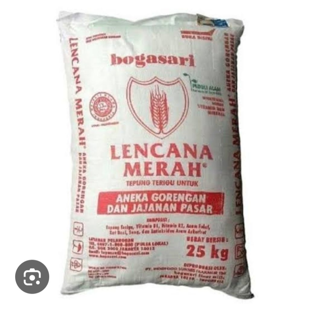 

TEPUNG BOGASARI LENCANA MERAH 25kg