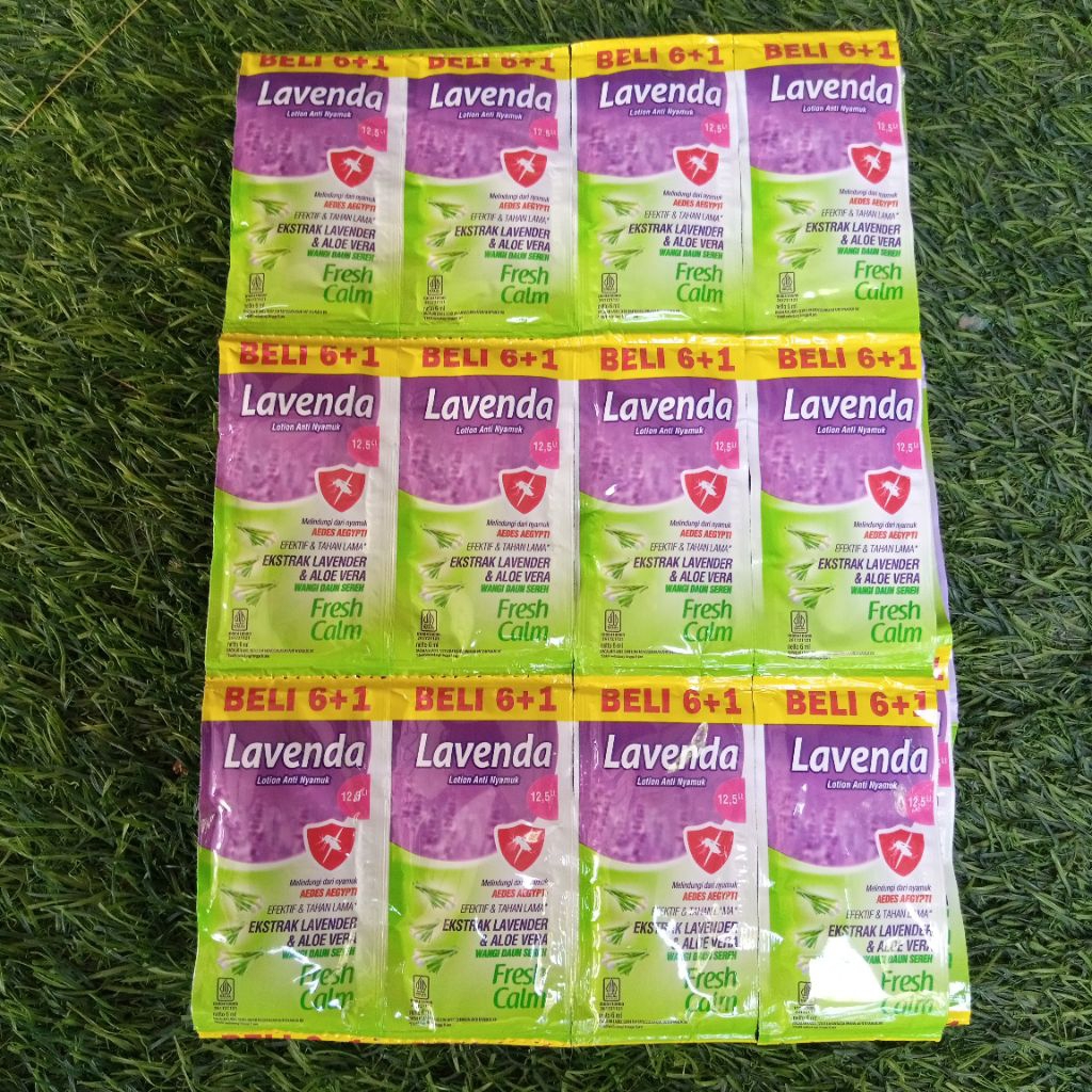 Lavenda Lation Anti Nyamuk Isi 56 Sachet