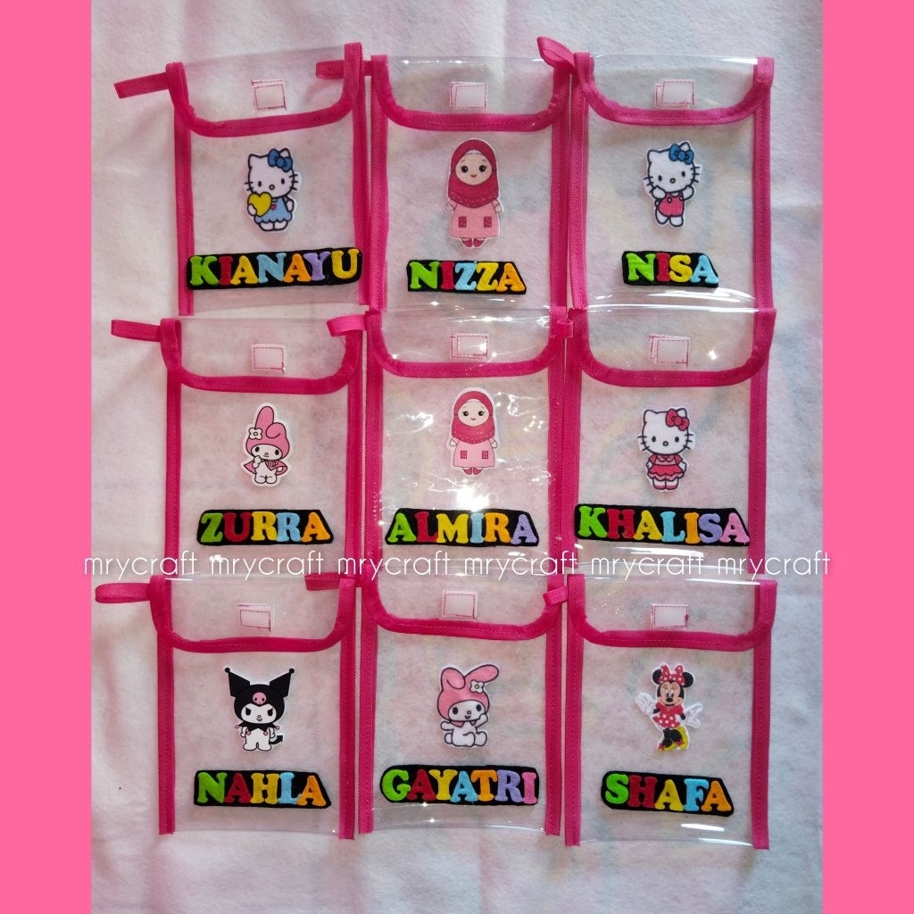 

SAMPUL TABUNGAN FLANEL KARAKTER