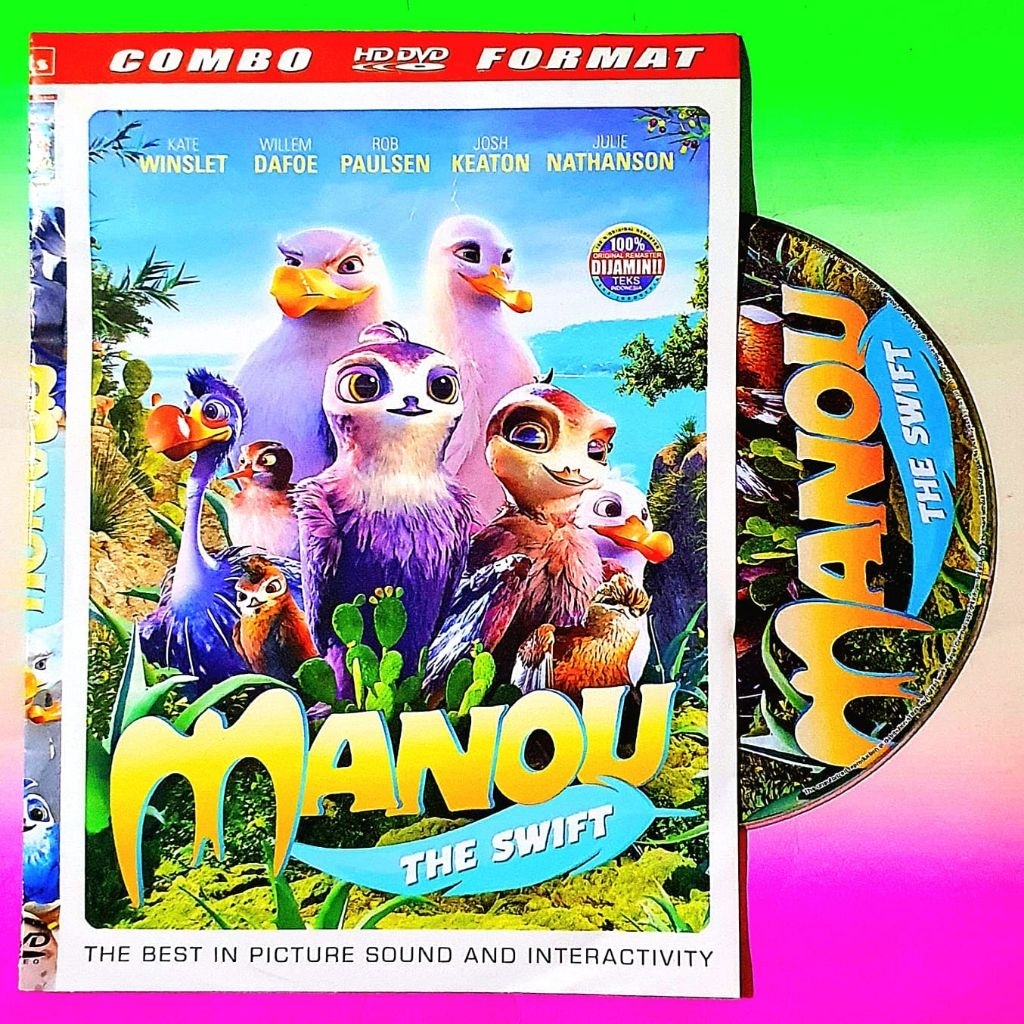 KASET FILM KARTUN BURUNG MANOU THE SWIFT-KASET FILM ANAK ANAK KARTUN TERBARU
