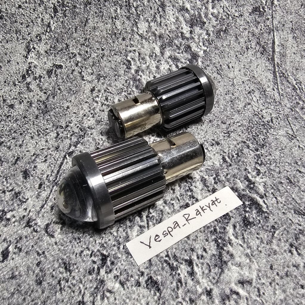 Bohlam Lampu Led Vespa Super Sprint Px Vbb Lampu Depan Vespa Putih Kuning AC/DC