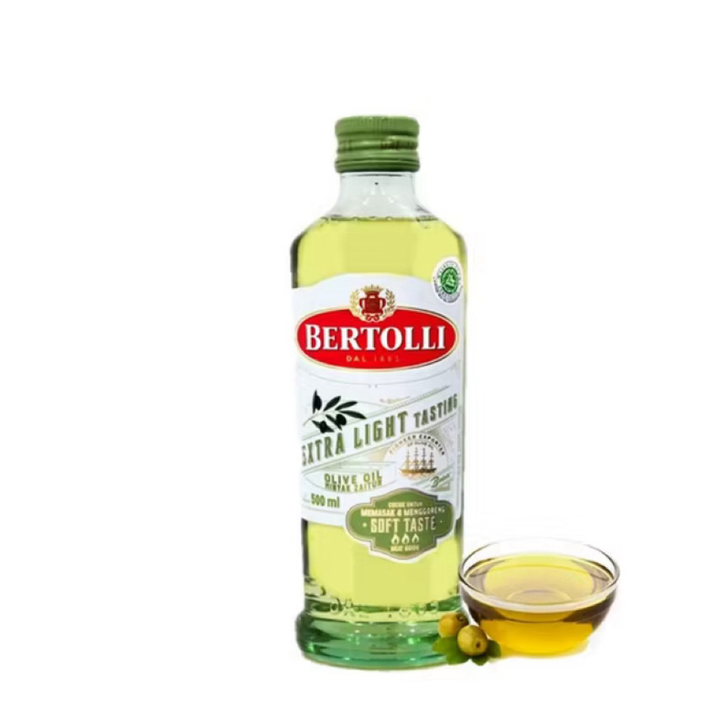 

Bertolli Extra Light Olive Oil 500ml – Rasa Lembut untuk Masakan Sehari-hari