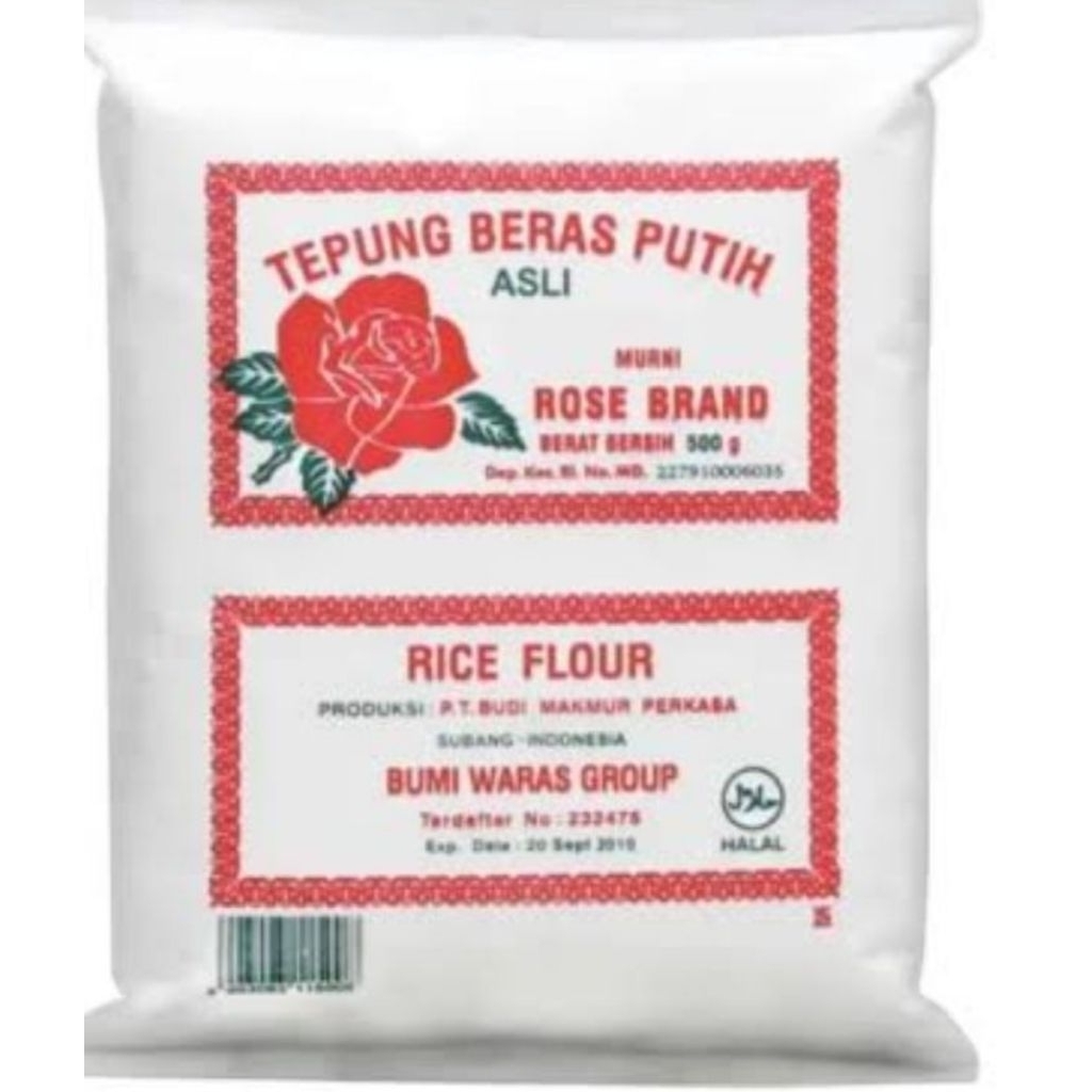 

tepung beras rose brand 500 gram