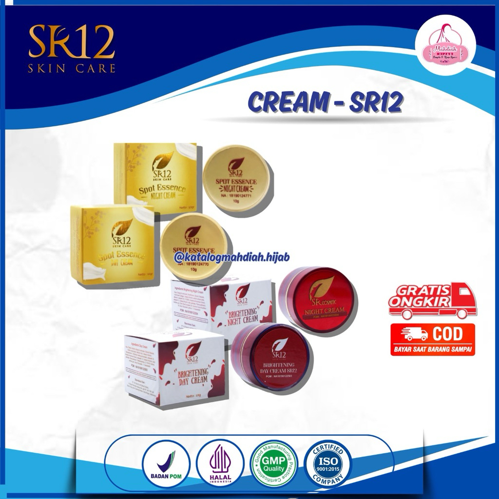 ALL FACE CREAM SR12 / Brightening / Spot Essence / Krasny / Skincare SR12