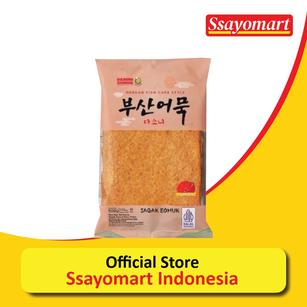 

Dasoni Busan Eomuk Pedas Odeng Korea 500 gram
