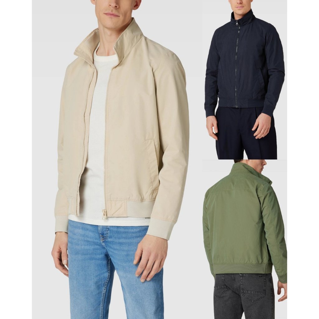 Jaket Motor Pria S.Oliver Biker Jacket - 8450