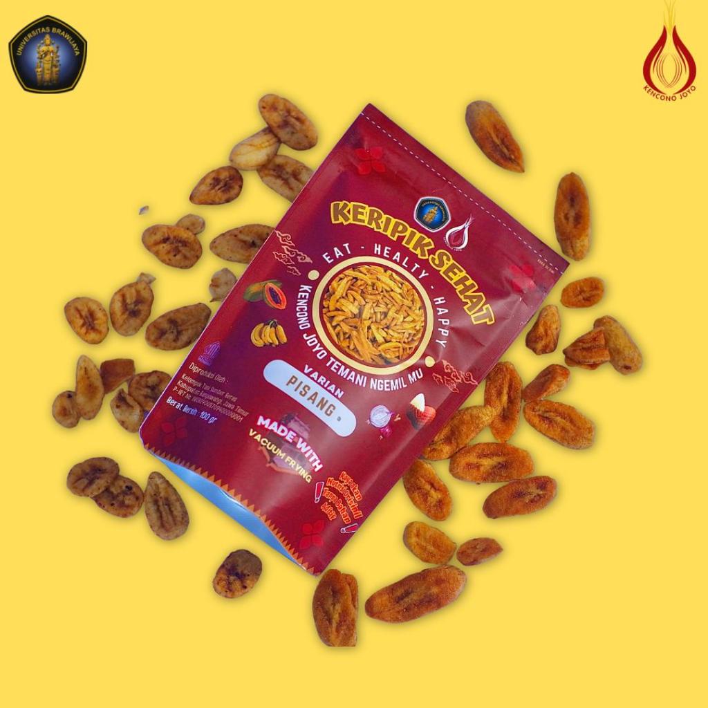 

[PRODUK BARU] Keripik Pisang tanpa Minyak – Camilan Buah Sehat – Kencono Joyo 100gr