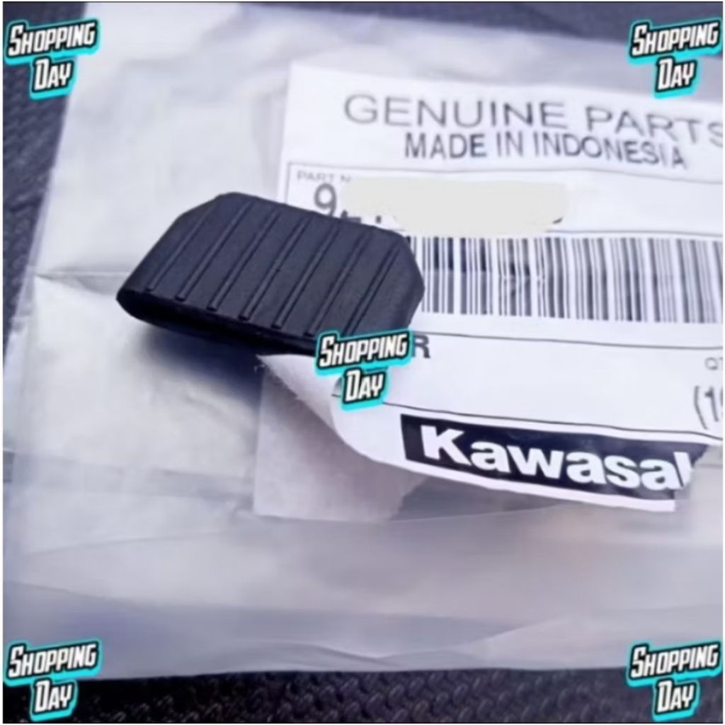 Karet damper tameng tutup knalpot ninja rr mono z250sl z 250 sl ninja 250 mono ORIGINAL