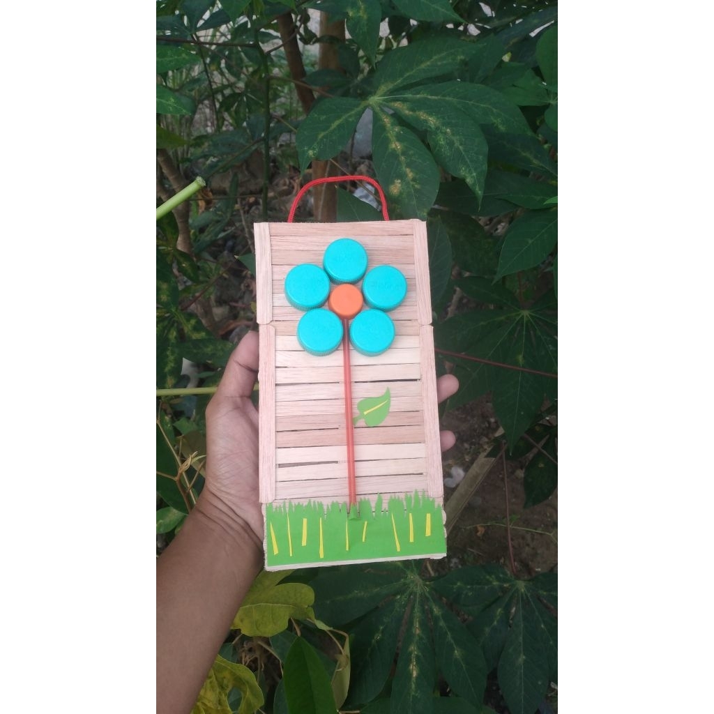 hiasan dinding tutup botol