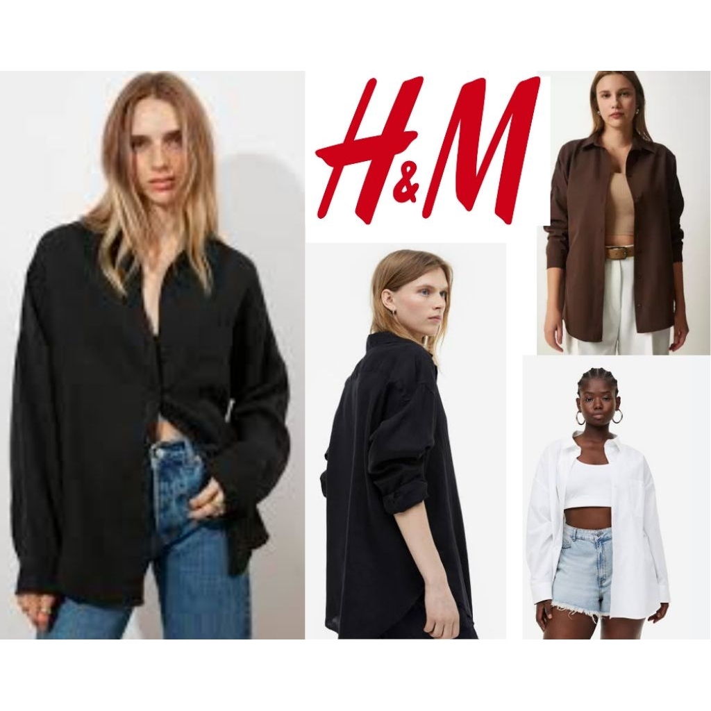 Kemeja Oversize Wanita  H*M