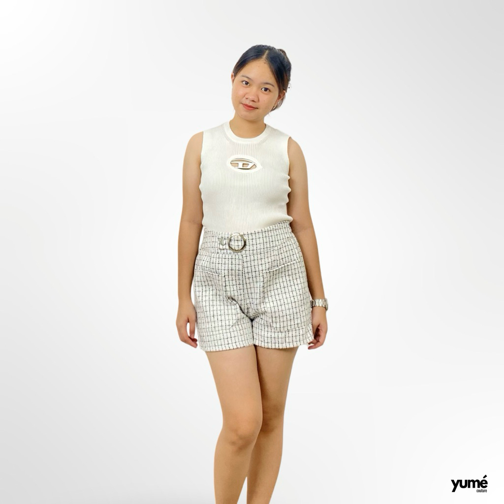 YUME Tweed Short Pants
