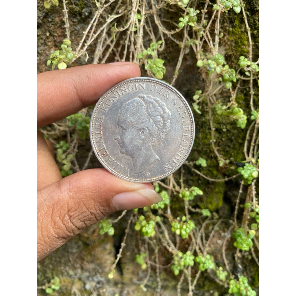 2½ Gulden Wilhelmina,koin perak Marta Collectin 02 Pusatnya koleksi unik