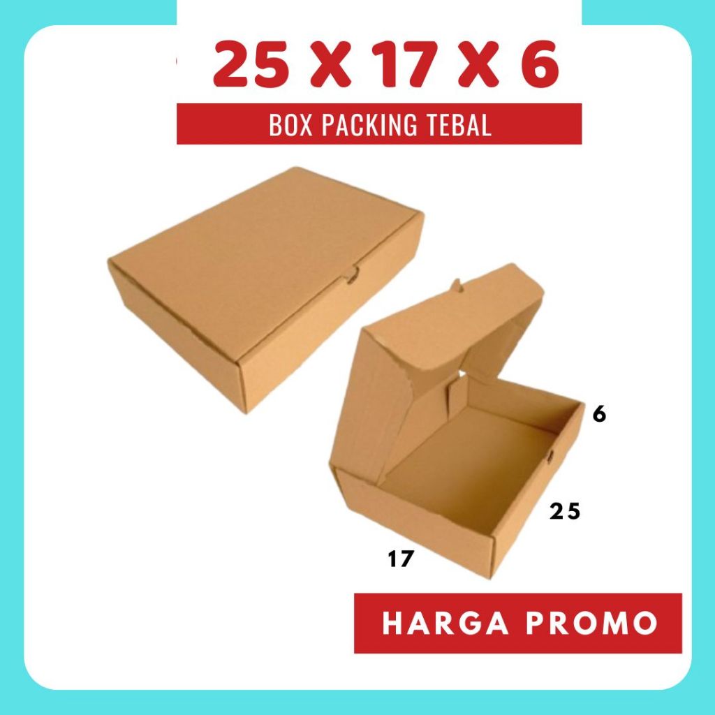 

Kardus 25x17x6 LD Box Packing Hampers Kotak Kemasan Packing Dus Baju Handuk Parfum Diva Box