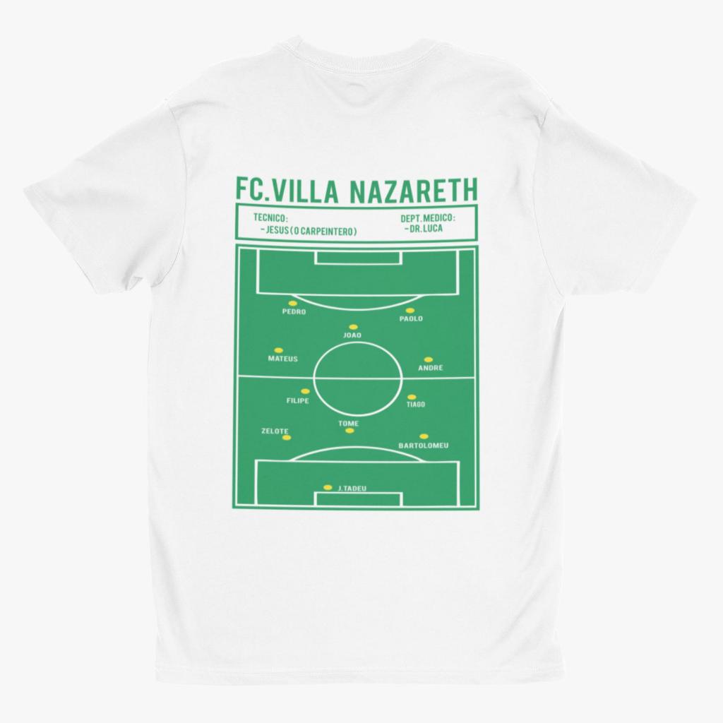 Kaos Rohani Kristen FC Villa Nazareth Jesus and Disciples T-Shirt Tee Unisex Distro