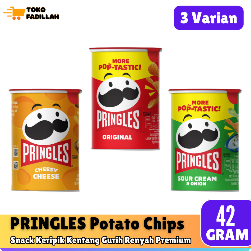 

Pringles Original Keripik Kentang 42 gr - Semua Varian