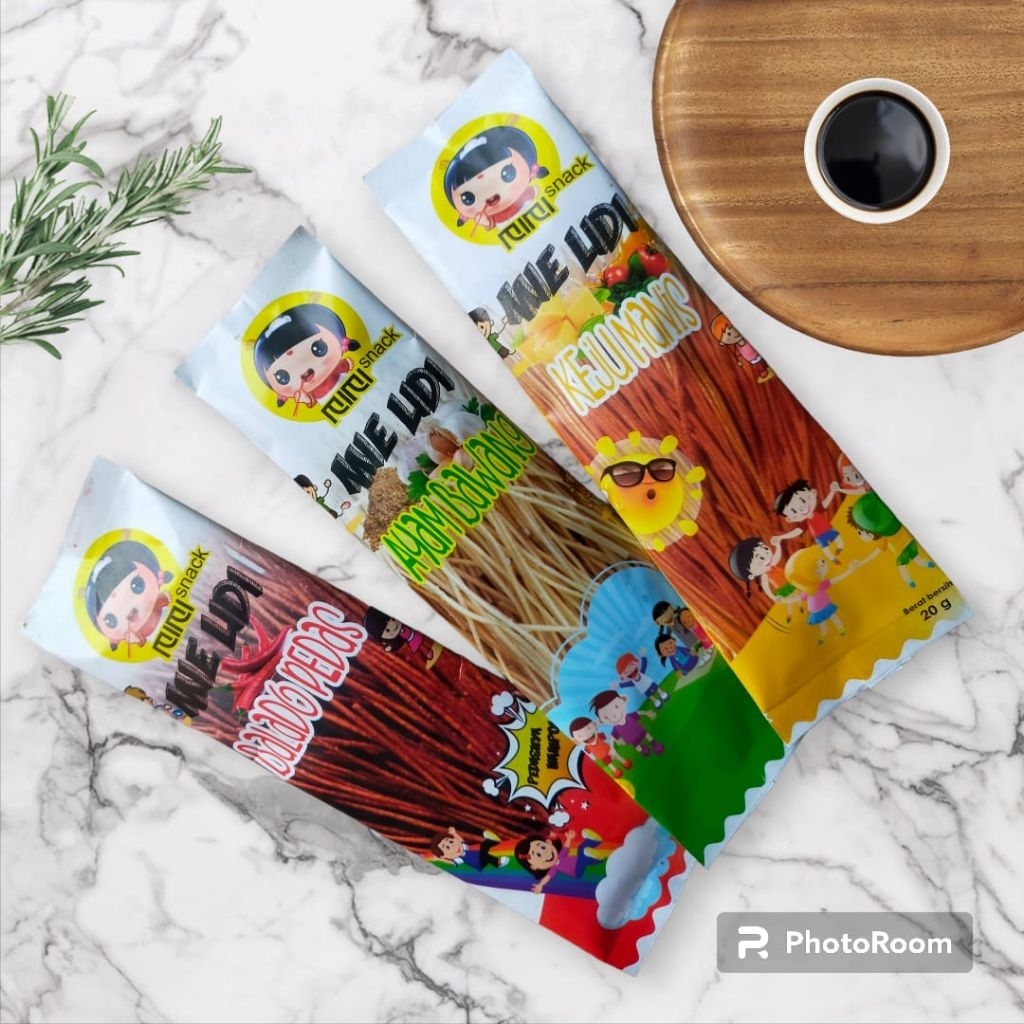 

1 pack Mie Lidi Cemilan Enak Eceran 2000 (isi 12 Pcs)