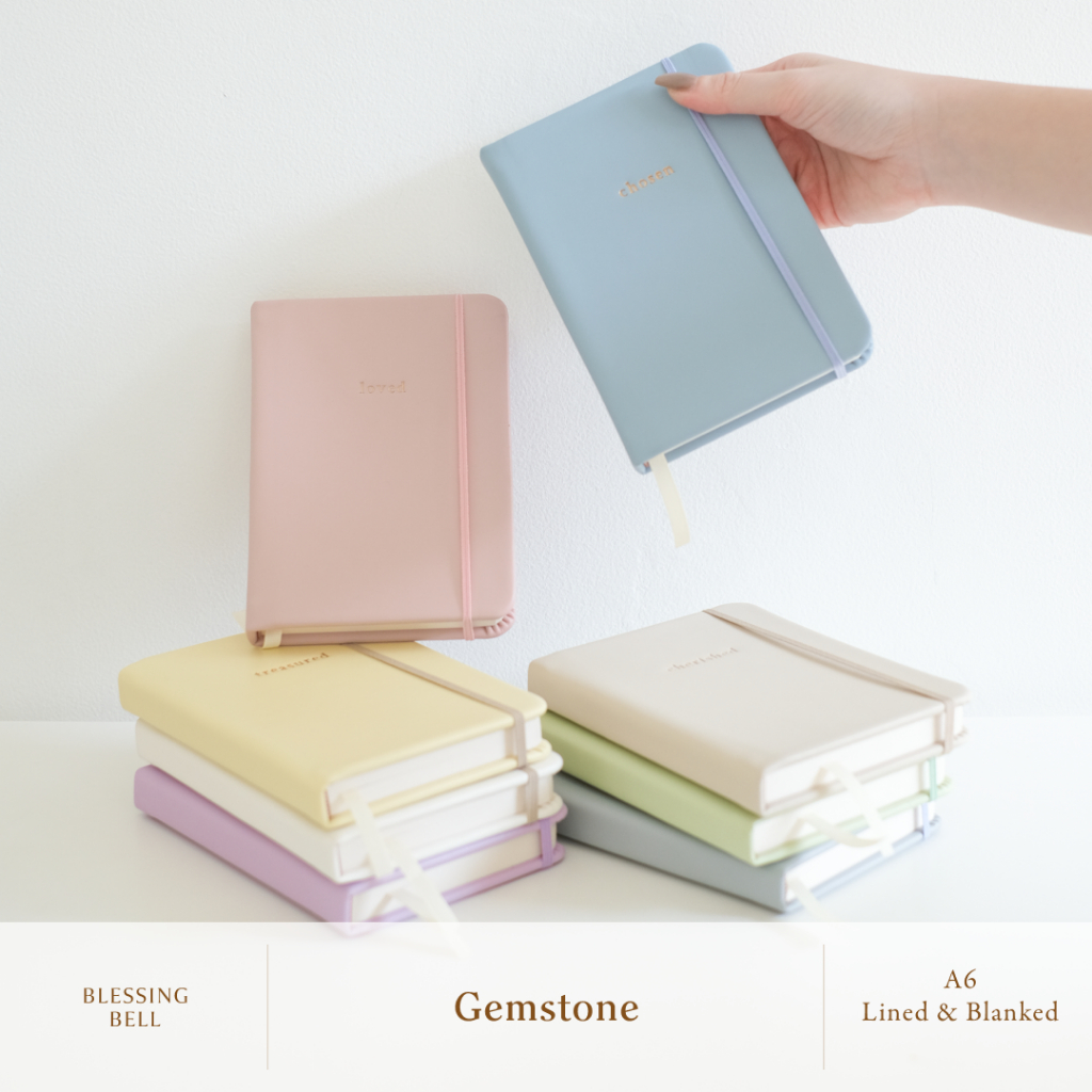 

Gemstone Series Notebook A6 | Blank