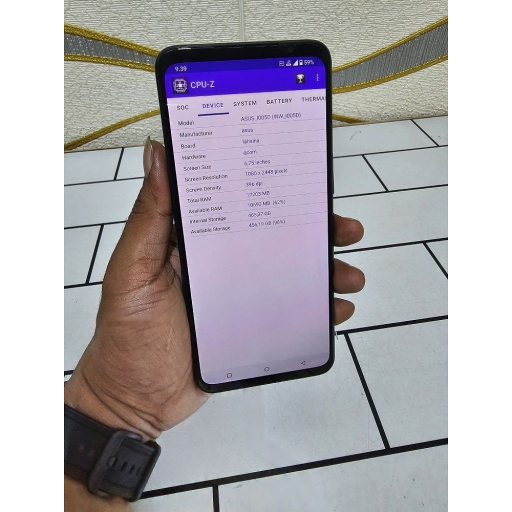 asus rog 5s 5g 18/512gb spec gahar mantul