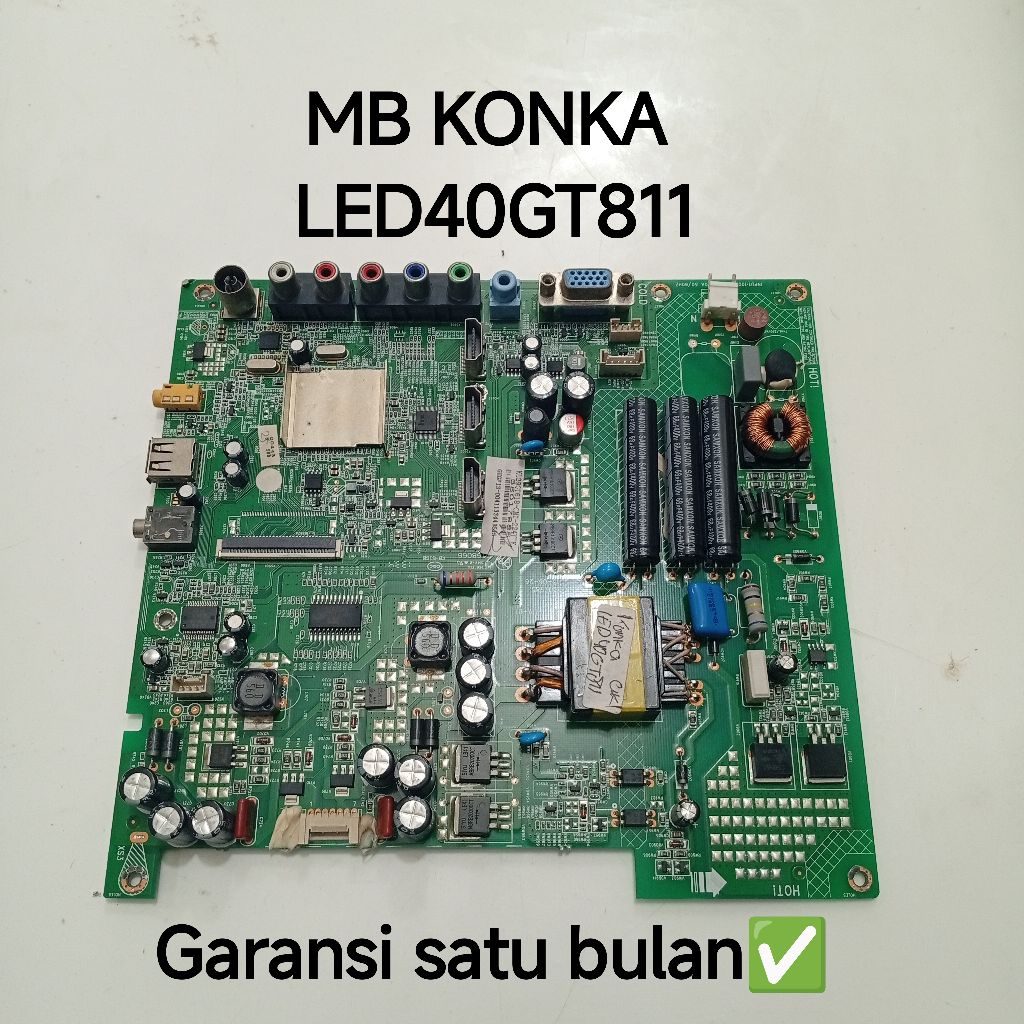 MB TV KONKA LED 40GT811 MAINBOARD-MOTHERBOARD-MOBO-MODUL MESIN TV KONKA LED40GT811