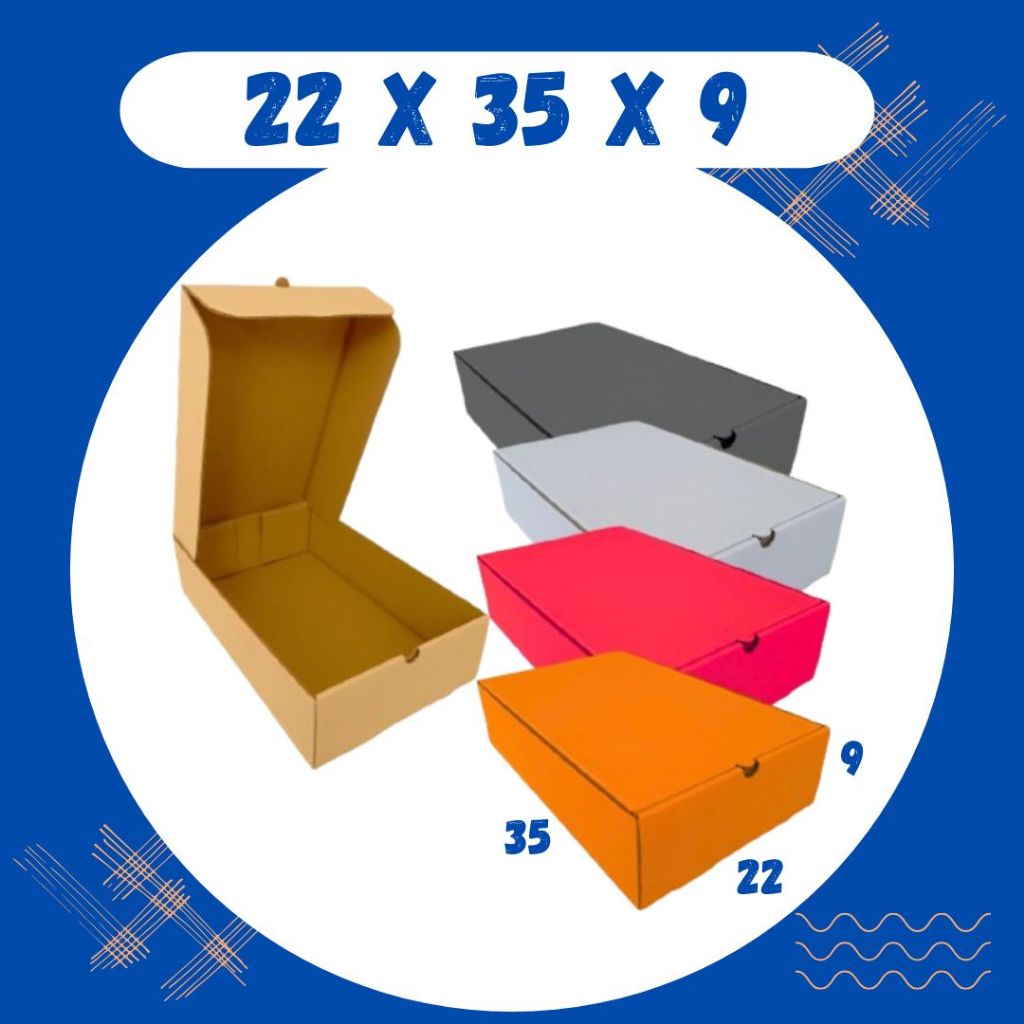 

Box 22x35x9 LD Kardus 22x35x9 LD Dus Hampers 22x35x9 LD Packing Baju Dus Handuk Malang Grosir