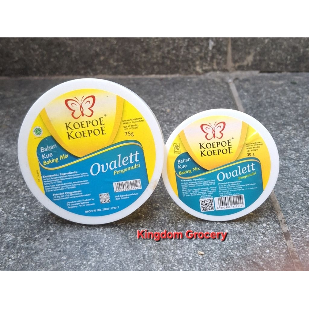 

KOEPOE KOEPOE OVALET 30gr/75gr