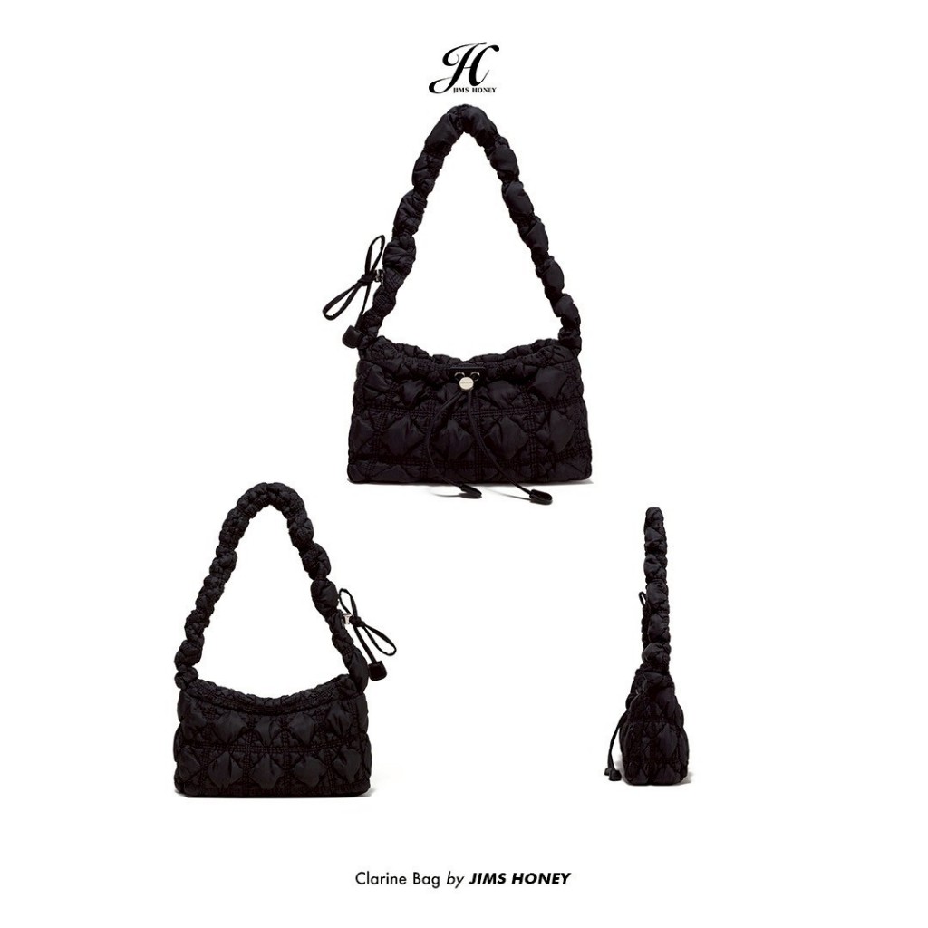 JIMS HONEY CLARINE BAG Tas Selempang Shoulder Bag Wanita Slingbag Cewek Jimshoney Trendy Elegan Kulit