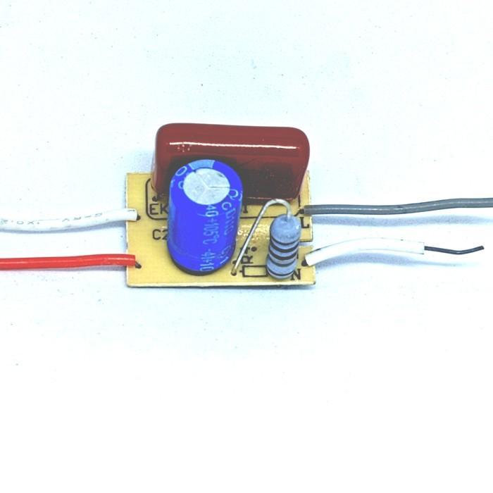 LED DRIVER MILAR REGULATOR POWER SUPPLY UNIVERSAL MESIN LAMPU LED 15Watt - 24Watt 24 Watt 5V - 48V 3