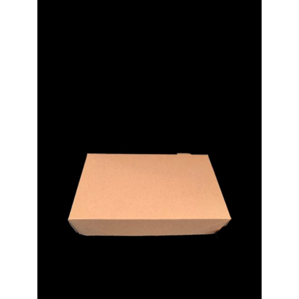 

Lunch Box Size M Kotak Makan Kertas Brown Paper Box Makanan Dus Kraft