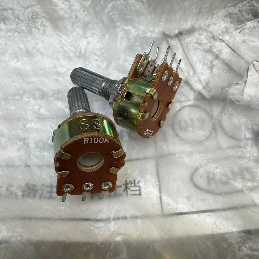 Potensio 100k stereo potensio meter 100k potensio stereo B100K