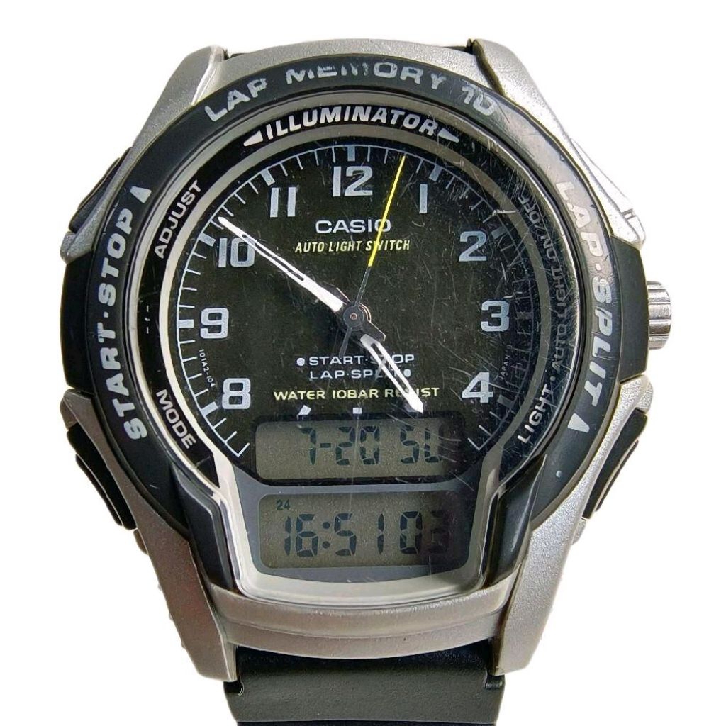 Jam Tangan Casio WS300 WS-300 WS 300 Original Asli