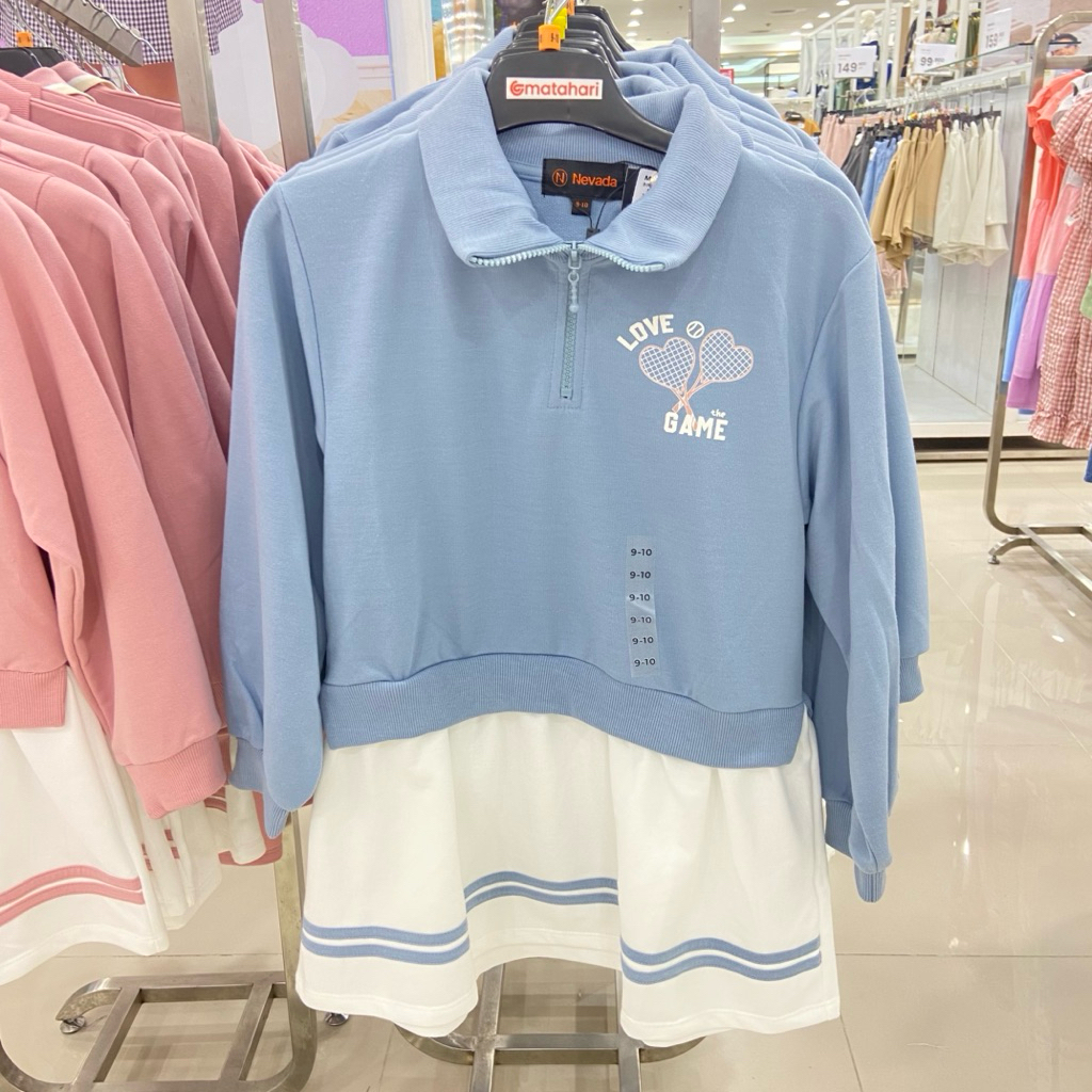 Mini Dress Anak Perempuan Nevada