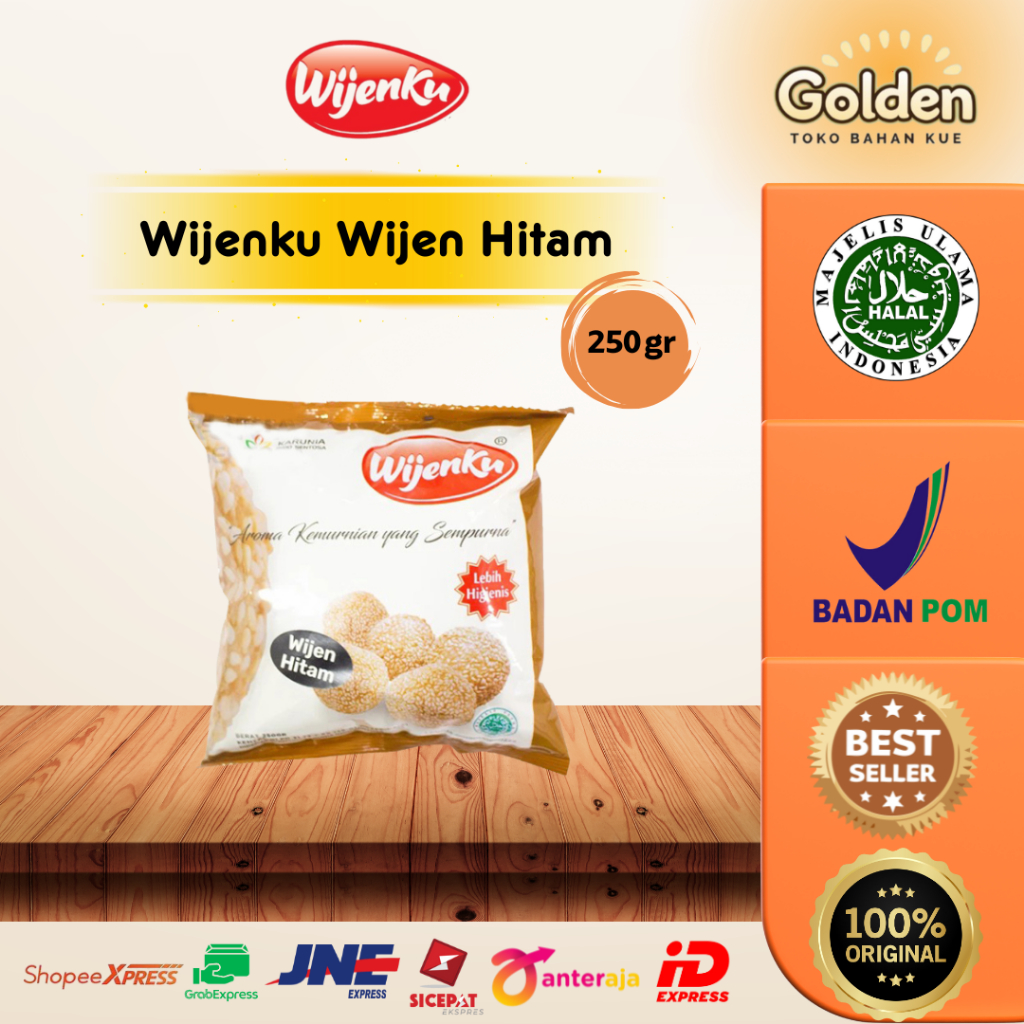 Wijenku Wijen Hitam 250gr