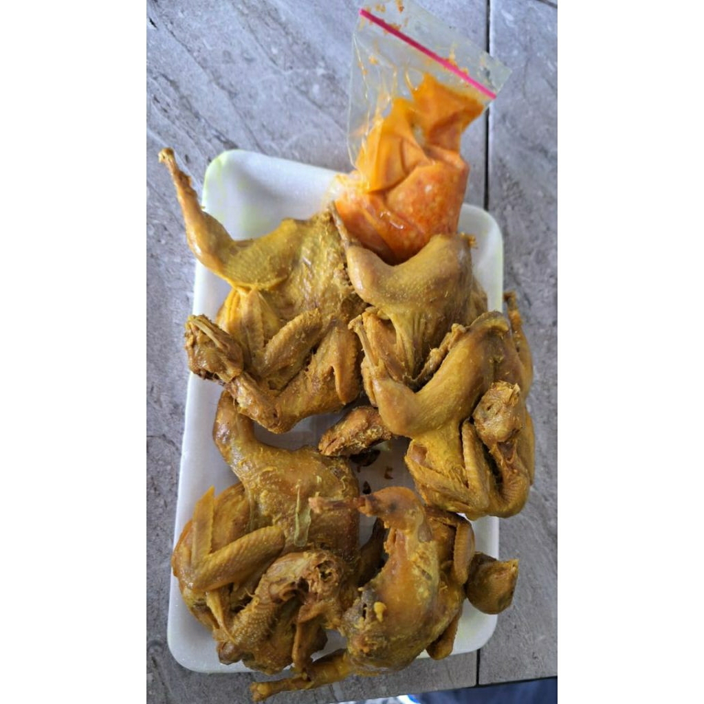 

Puyuh Malon Bumbu Ungkep Frozen Siap Goreng