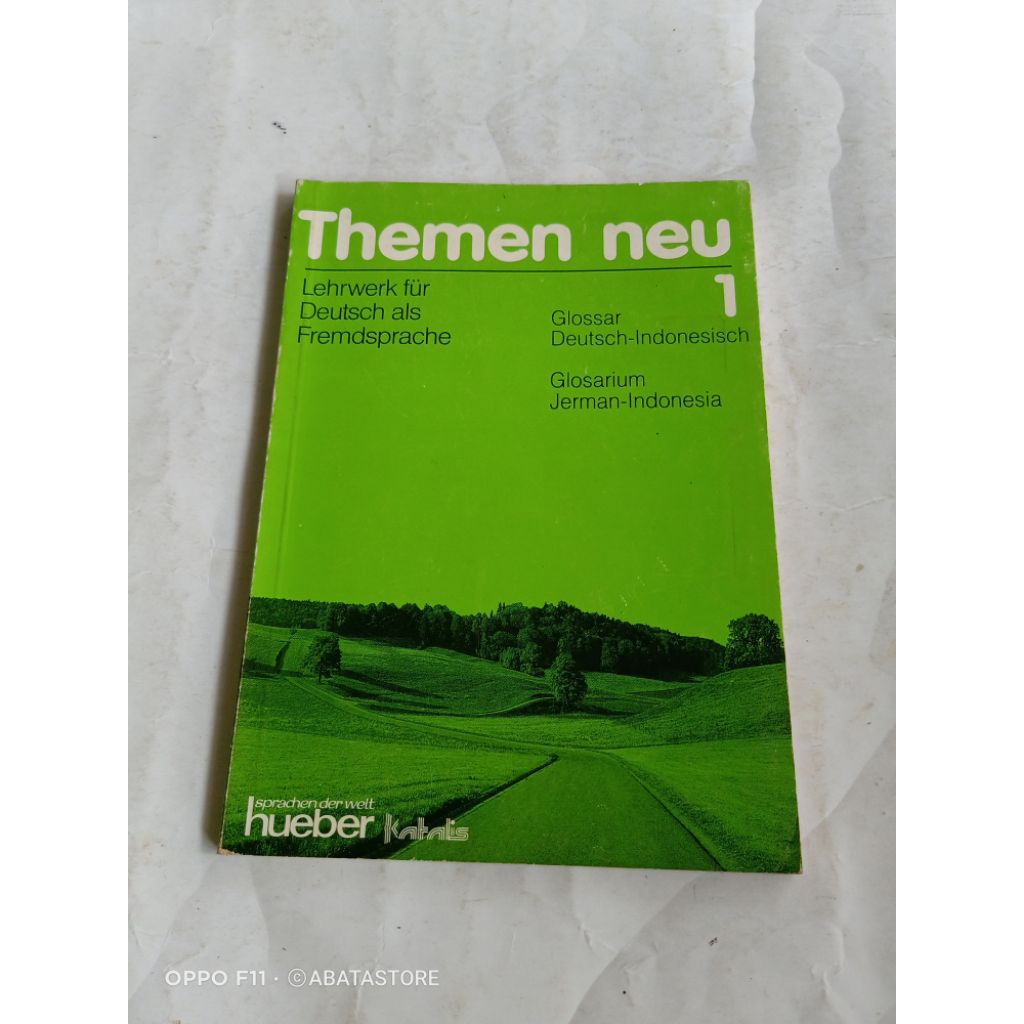 BUKU THEMEN NEU 1 GLOSARIUM JERMAN INDONESIA