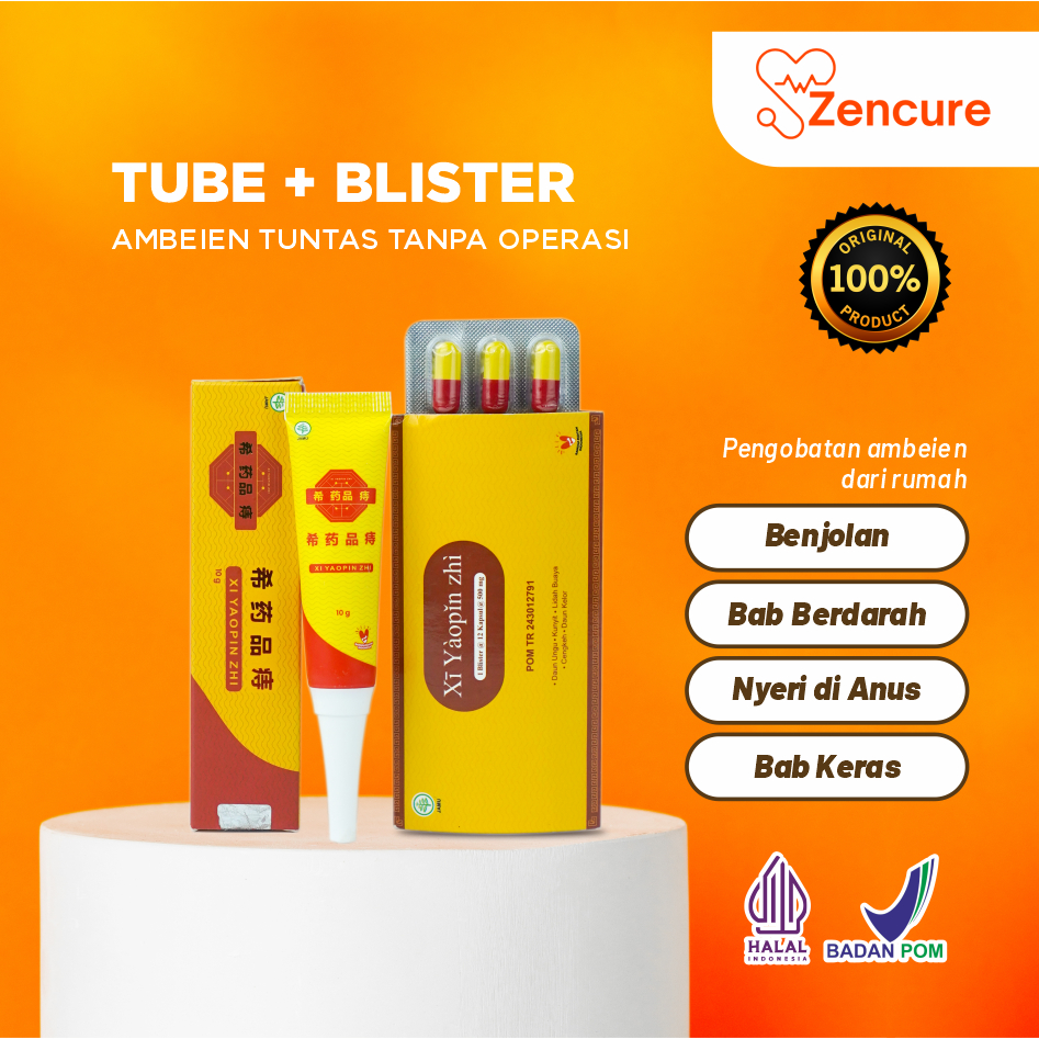 XI YAOPIN ZHI TUBE BLISTER Obat wasir salep ambeien paling ampuh obat ambeyen ampuh asli china