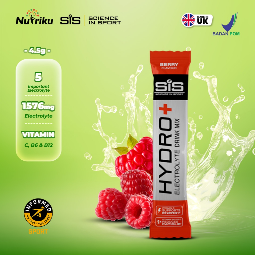 

SIS Hydro+ Electrolyte Drink Mix Sachet