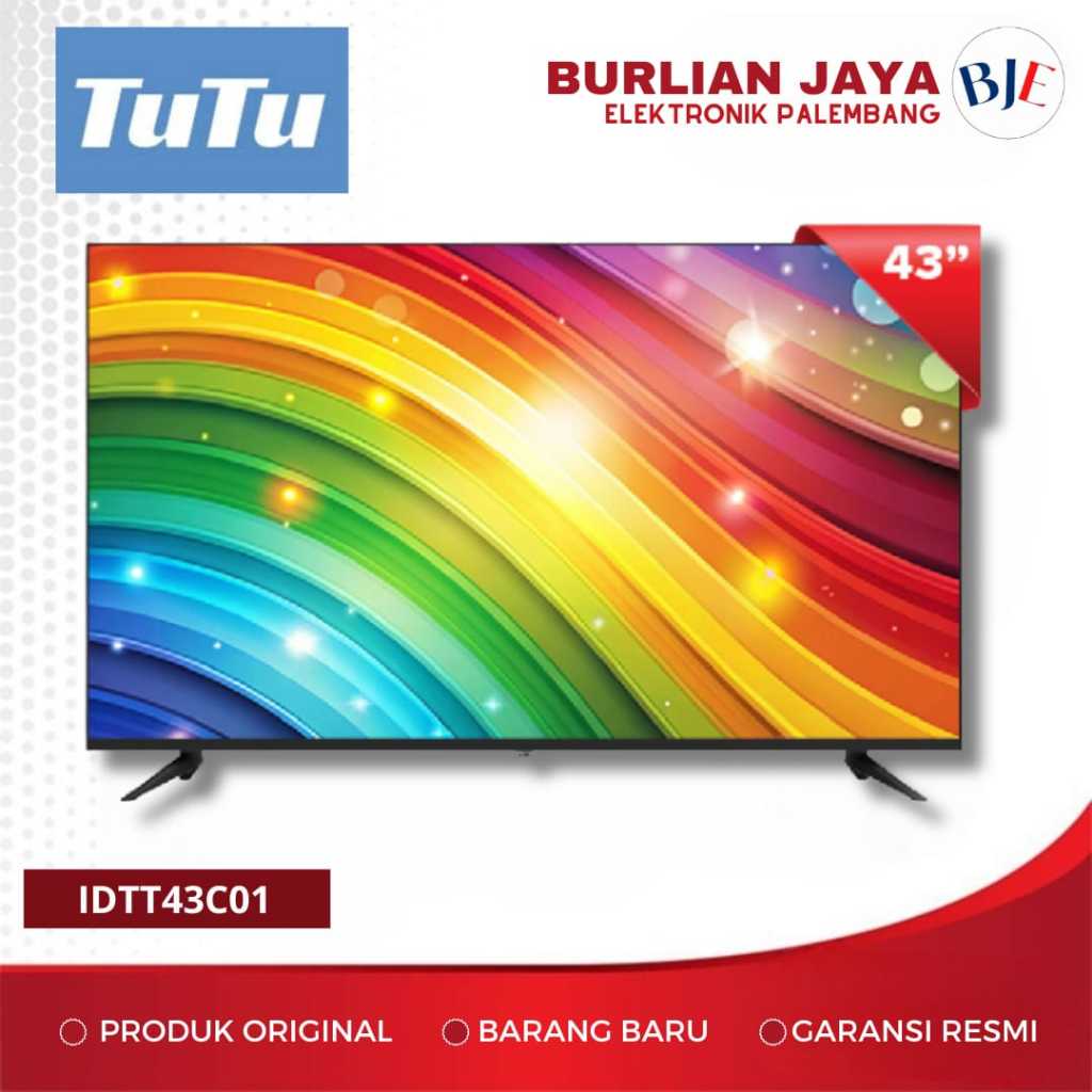 TV TUTU COOLITA LED 43 INCH IDT43C01 TUTU LED TV PALEMBANG