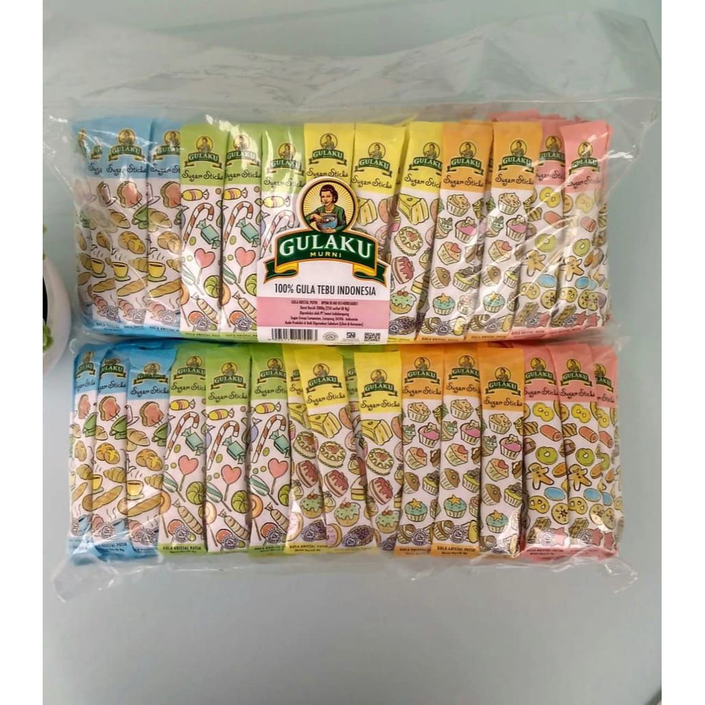

Gulaku STICK isi 250 biji @ 8 gram