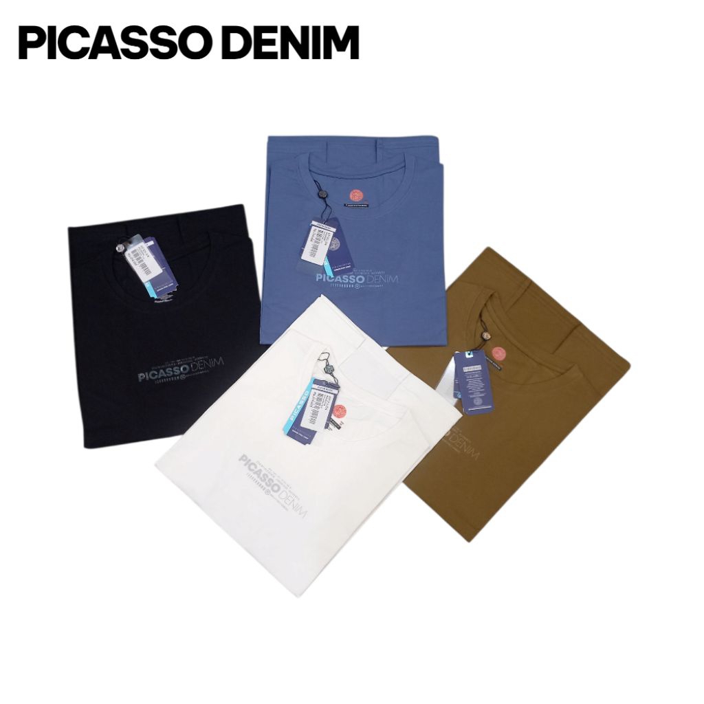 KAOS OBLONG PICASSO SPANDEK TIPIS//PICASSO DENIM// T-SHIRT OBLONG PICASSO KATUN SPANDEK