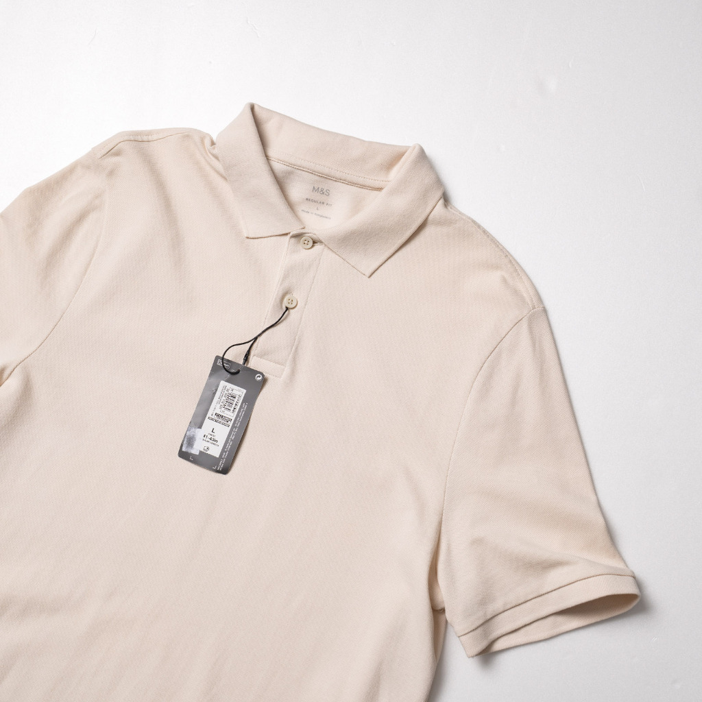Polo shirt pria marks and spencer size L original