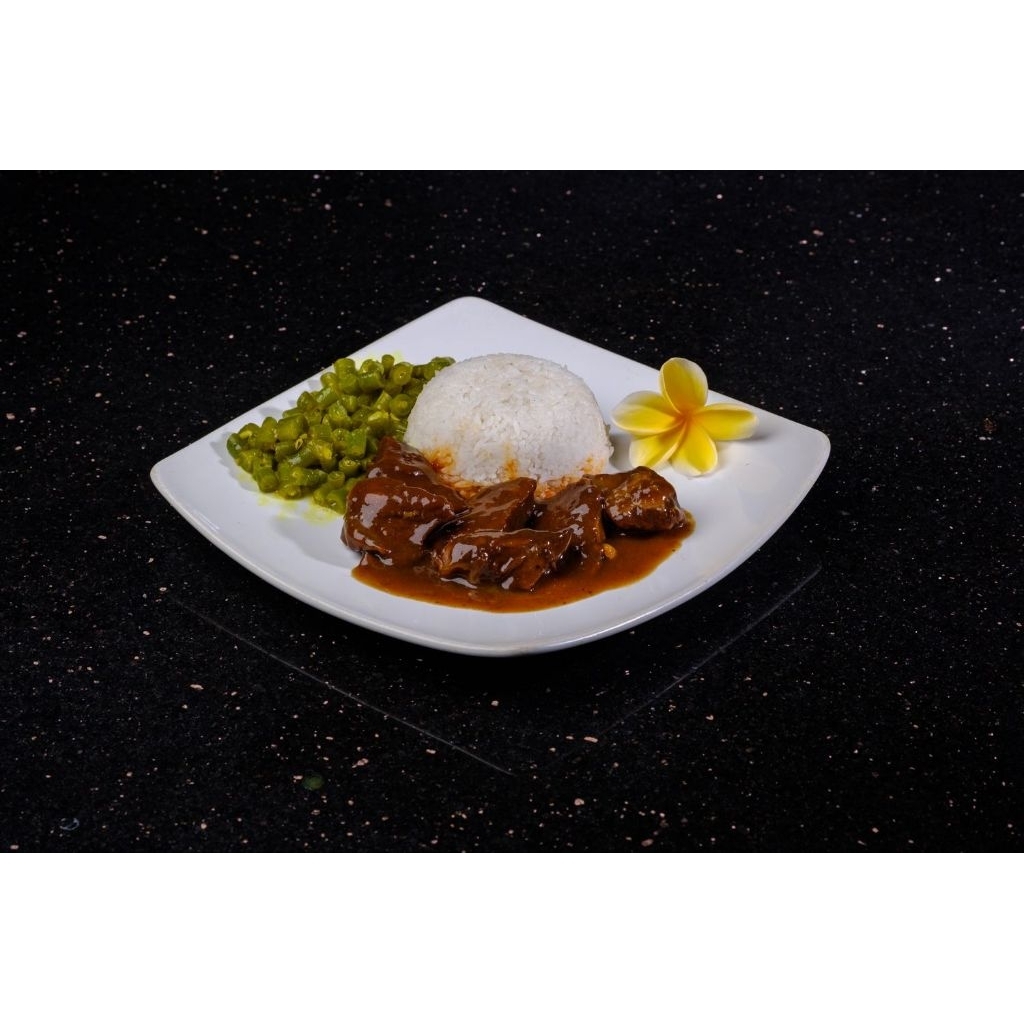 

Semur daging sambal goreng buncis