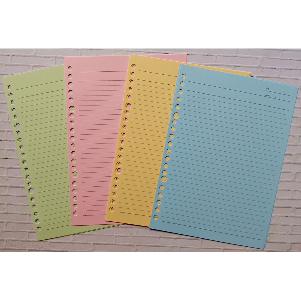 

25 LEMBAR ISI BINDER A5-25 4 WARNA / BBO BERGARIS