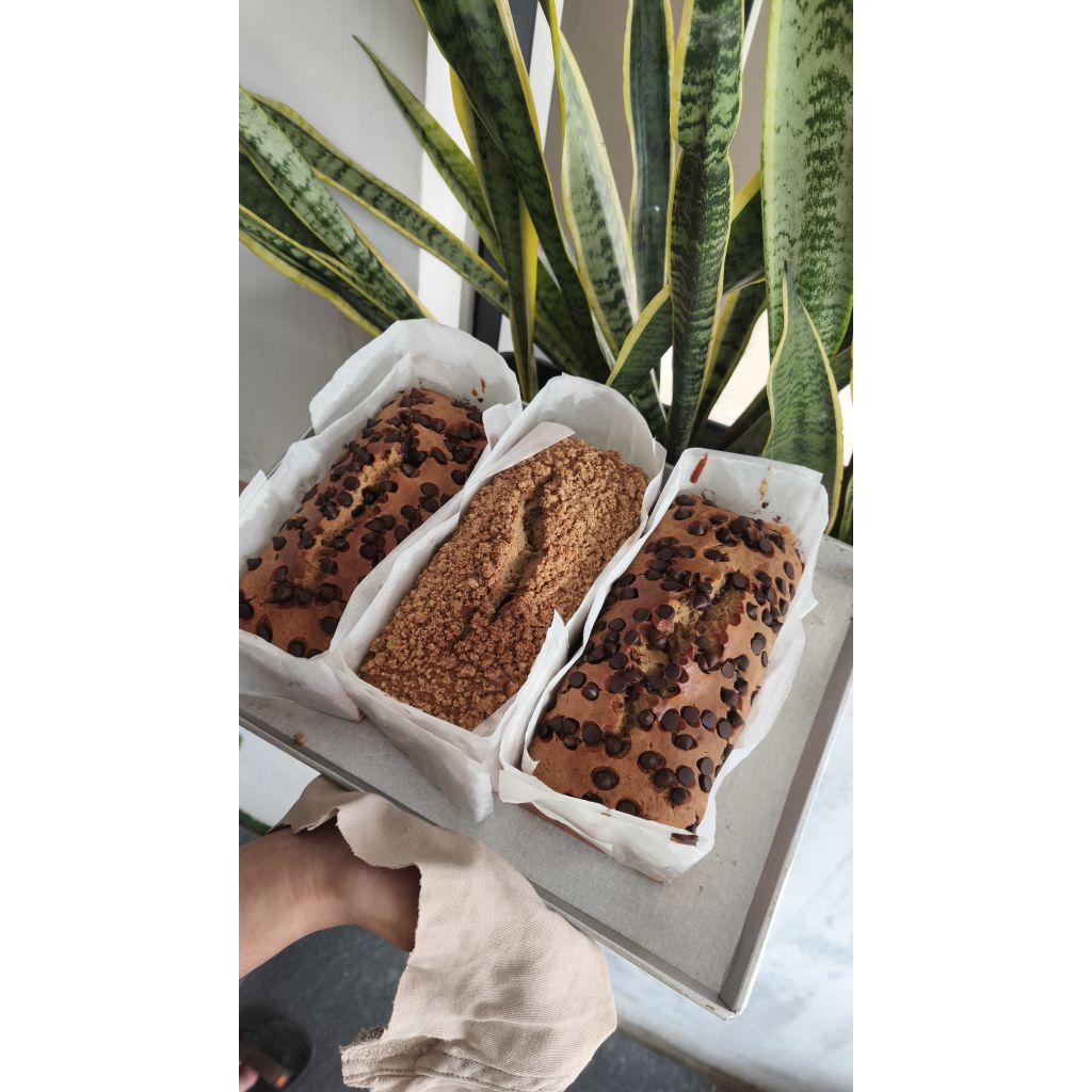 

Banana Cake/ Banana Bread Coklat dan Keju