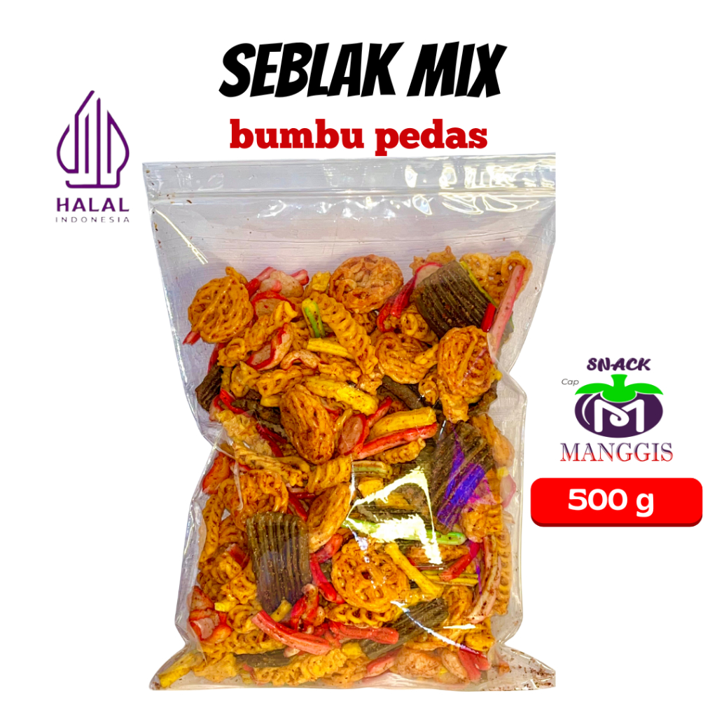 

Seblak Mix 500 Gram Bumbu Pedas/ Seblak Mix Bumbu Pedas viral / MANGGISRAYA / Pedas Nikmat