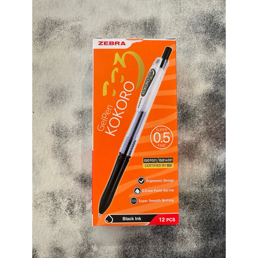

Pulpen Kokoro Hitam 0.5